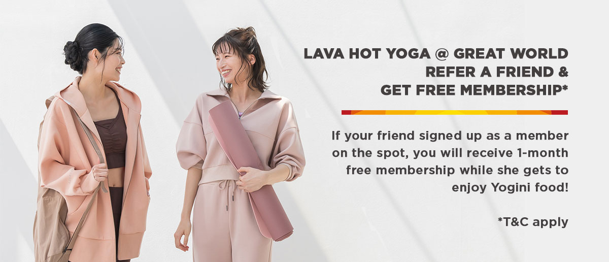 LAVA Hot Yoga & Fitness Promotion 2024